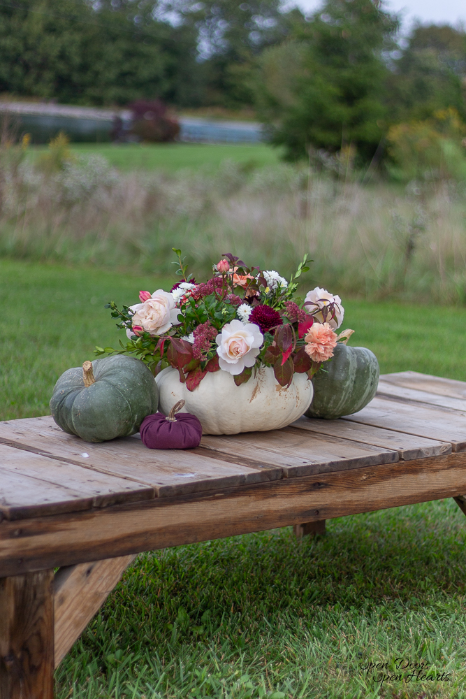 How To Make An Easy And Beautiful Pumpkin Flower Arrangement Open