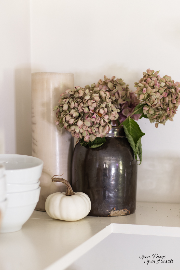 Earthy Fall Kitchen Decor Ideas that Are Simple & Cheap - Open Doors Open  Hearts